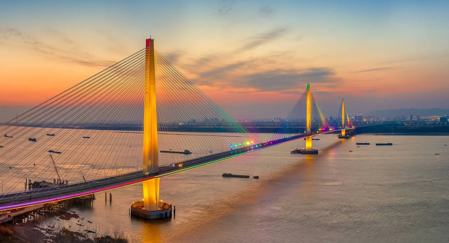 南京江心洲长江大桥